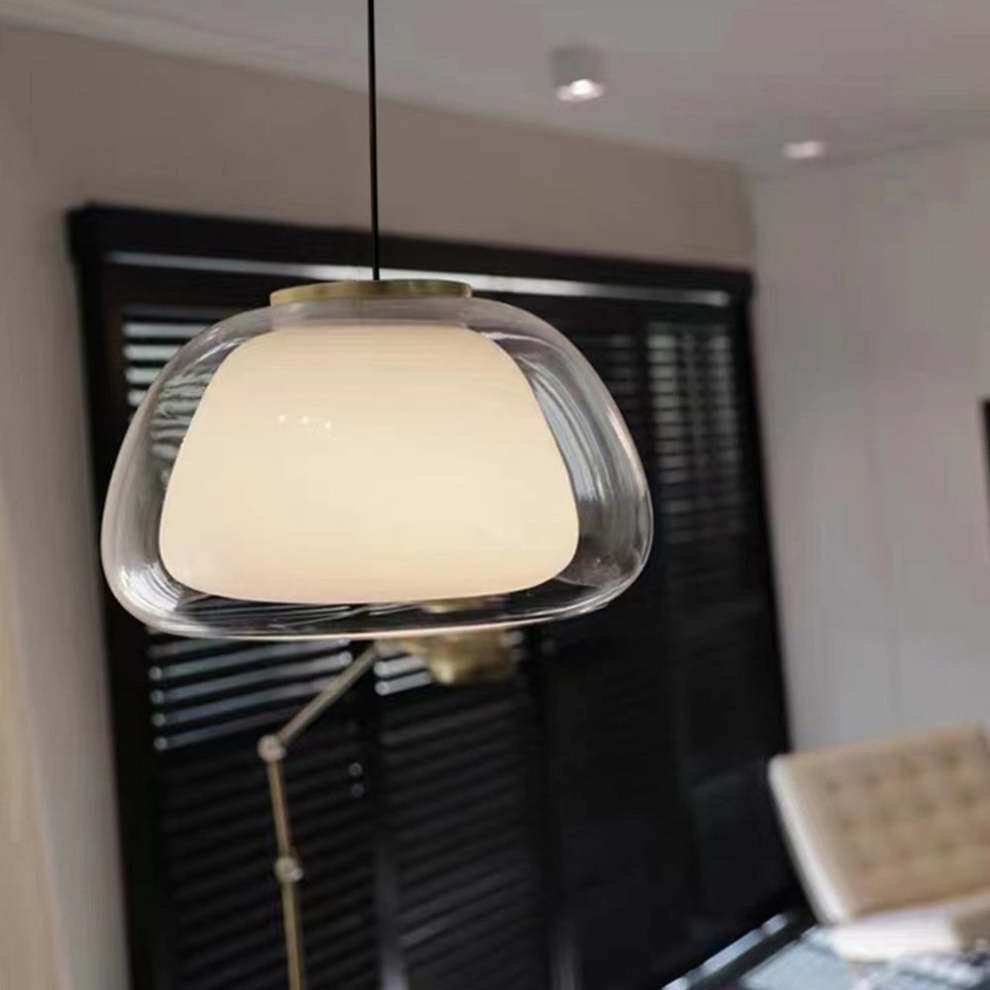 Opalys | Suspension Moderne – Éclairage Doux au Style Raffiné