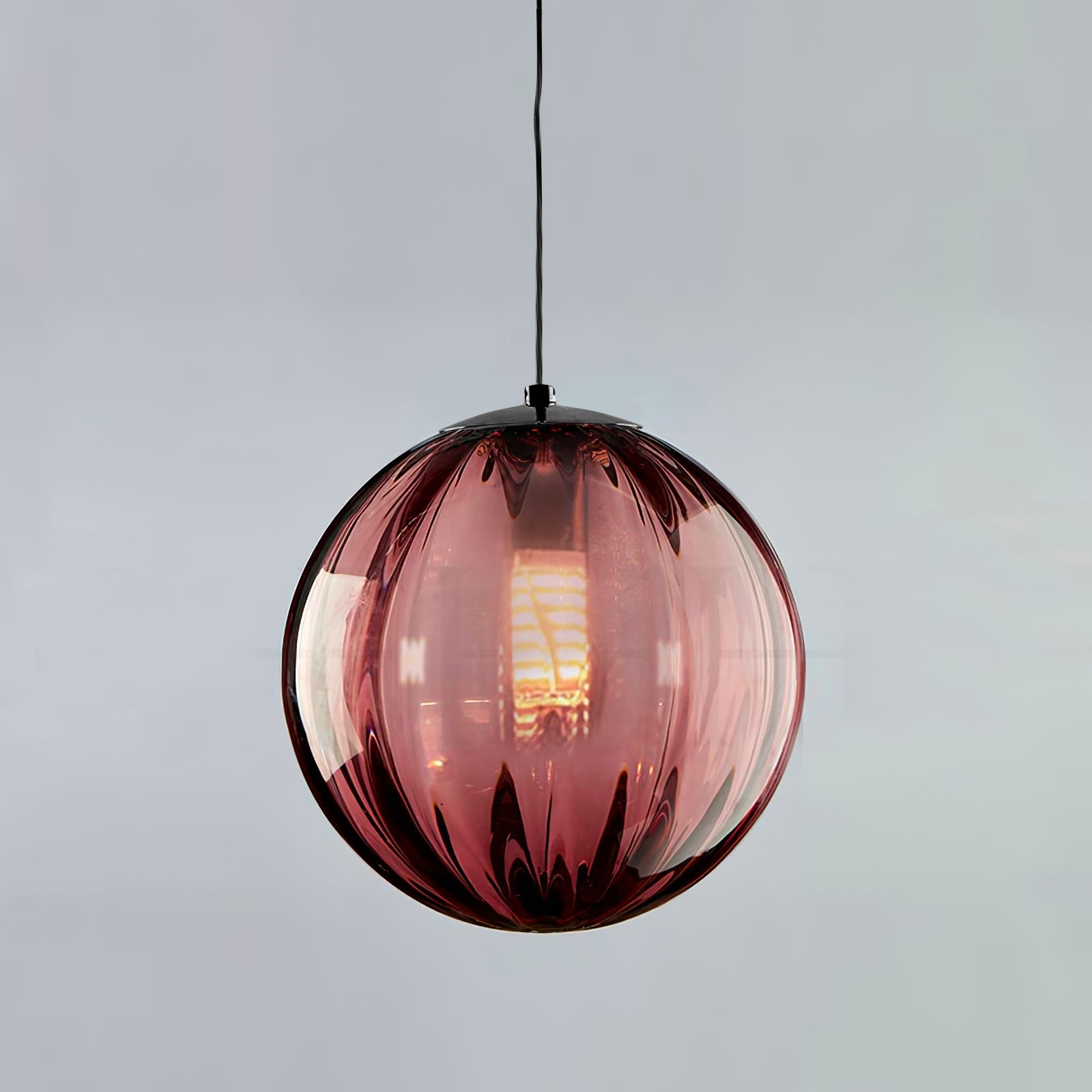 Éloura | Suspension Colorée – Teintes Intenses et Éclairage Chaleureux