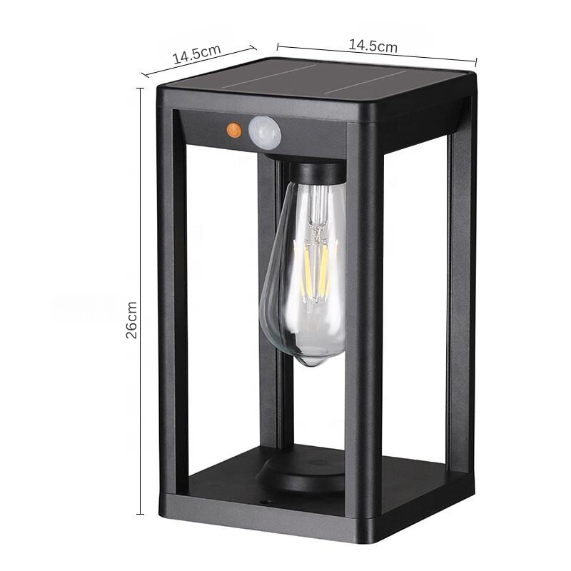 SunPost | Lampe Solaire de Colonne – Éclairage LED Éco-énergétique