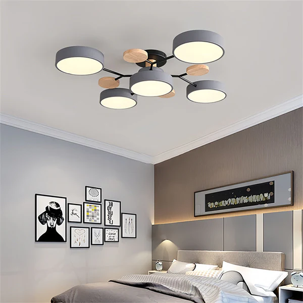 Élysia | Lustre de Plafond – Atmosphère Chaleureuse et Raffinée