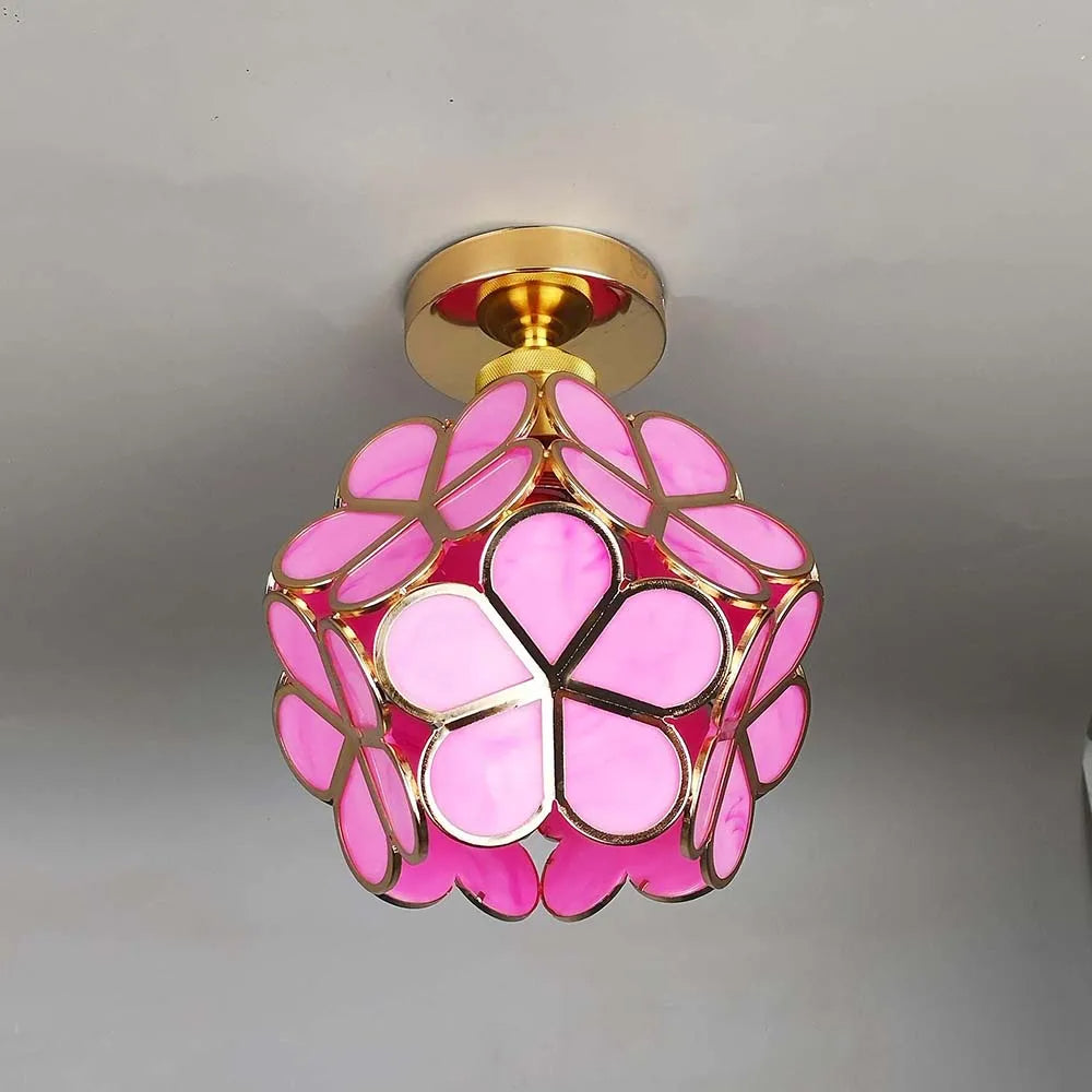 Aurivelle | Plafonnier en Verre – Élégance Unique et Lumière Douce
