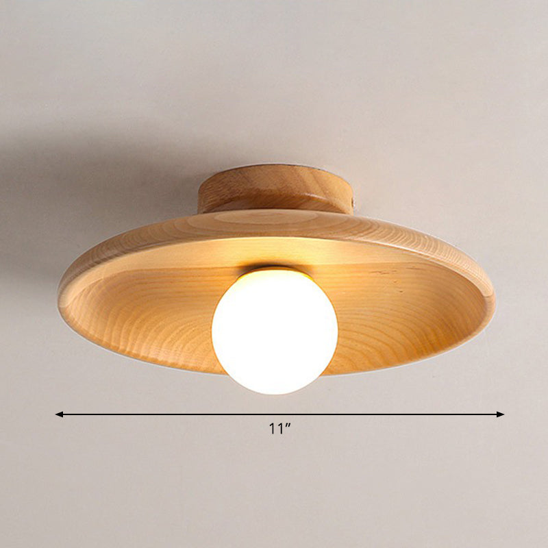 Ambréa | Plafonnier Bois – Style Intemporel et Lumière Enveloppante