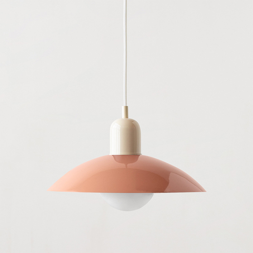 Macarisse | Suspension Macaron – Couleurs pastel, câble réglable