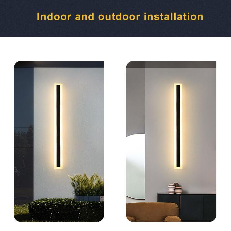 LumiForm | Applique Murale LED – Design Architectural Élancé