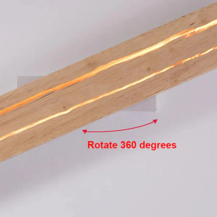 Armonia | Applique Murale LED Bois – Design Chic et Ambiance Naturelle