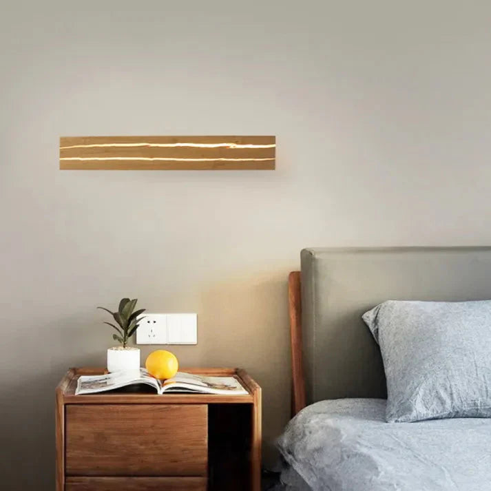 Armonia | Applique Murale LED Bois – Design Chic et Ambiance Naturelle