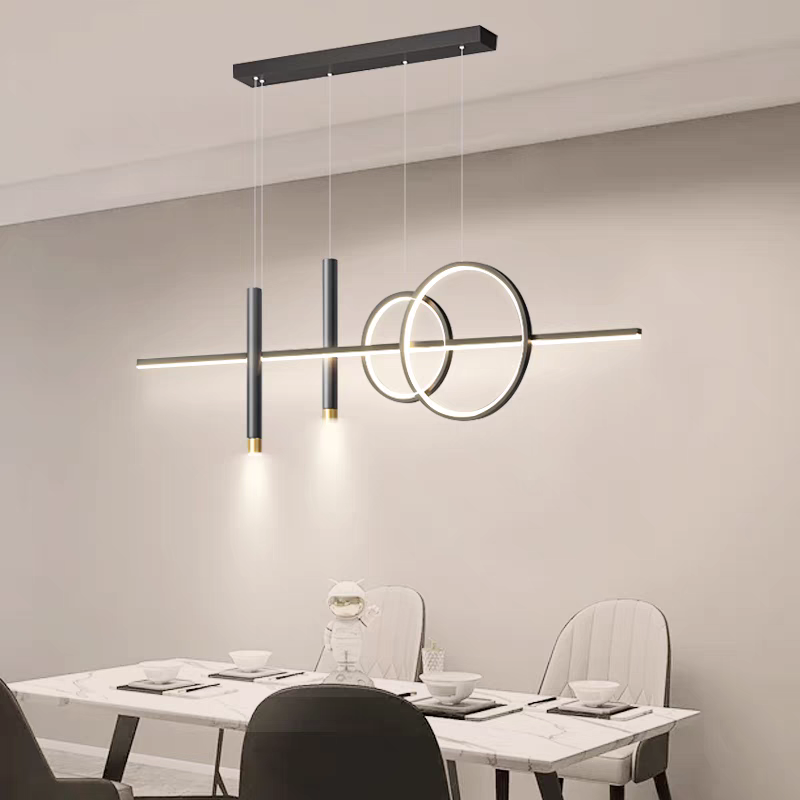 Lumérale | Plafonnier Design – 3 anneaux réglables, style minimaliste