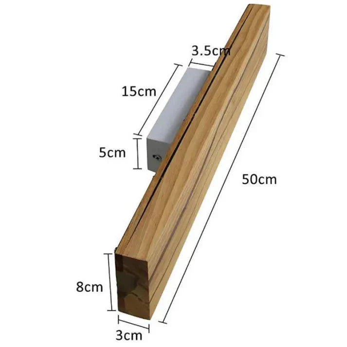 Armonia | Applique Murale LED Bois – Design Chic et Ambiance Naturelle