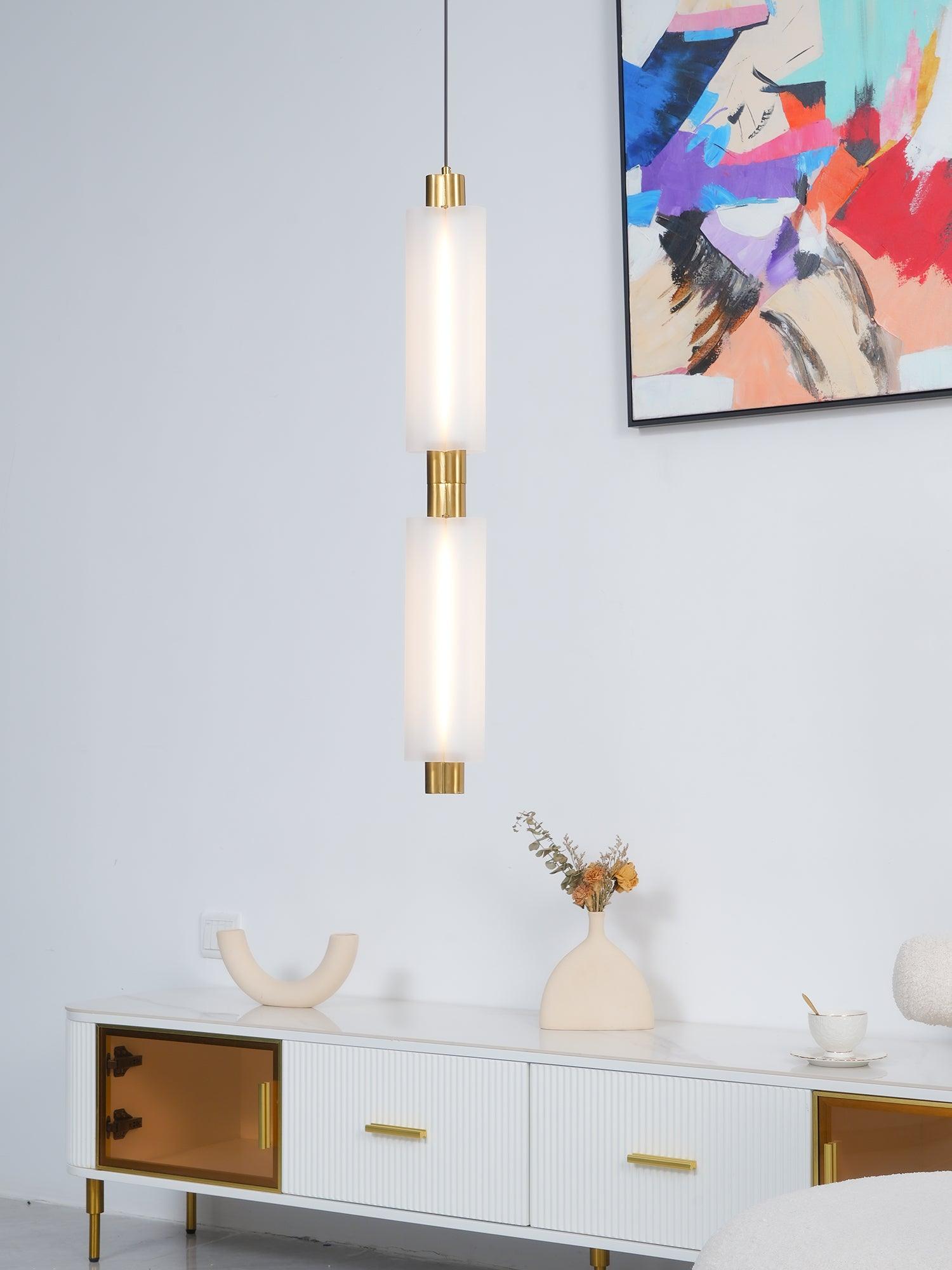 Oréline | Lampe Suspendue – Finitions or ou noir câble réglable
