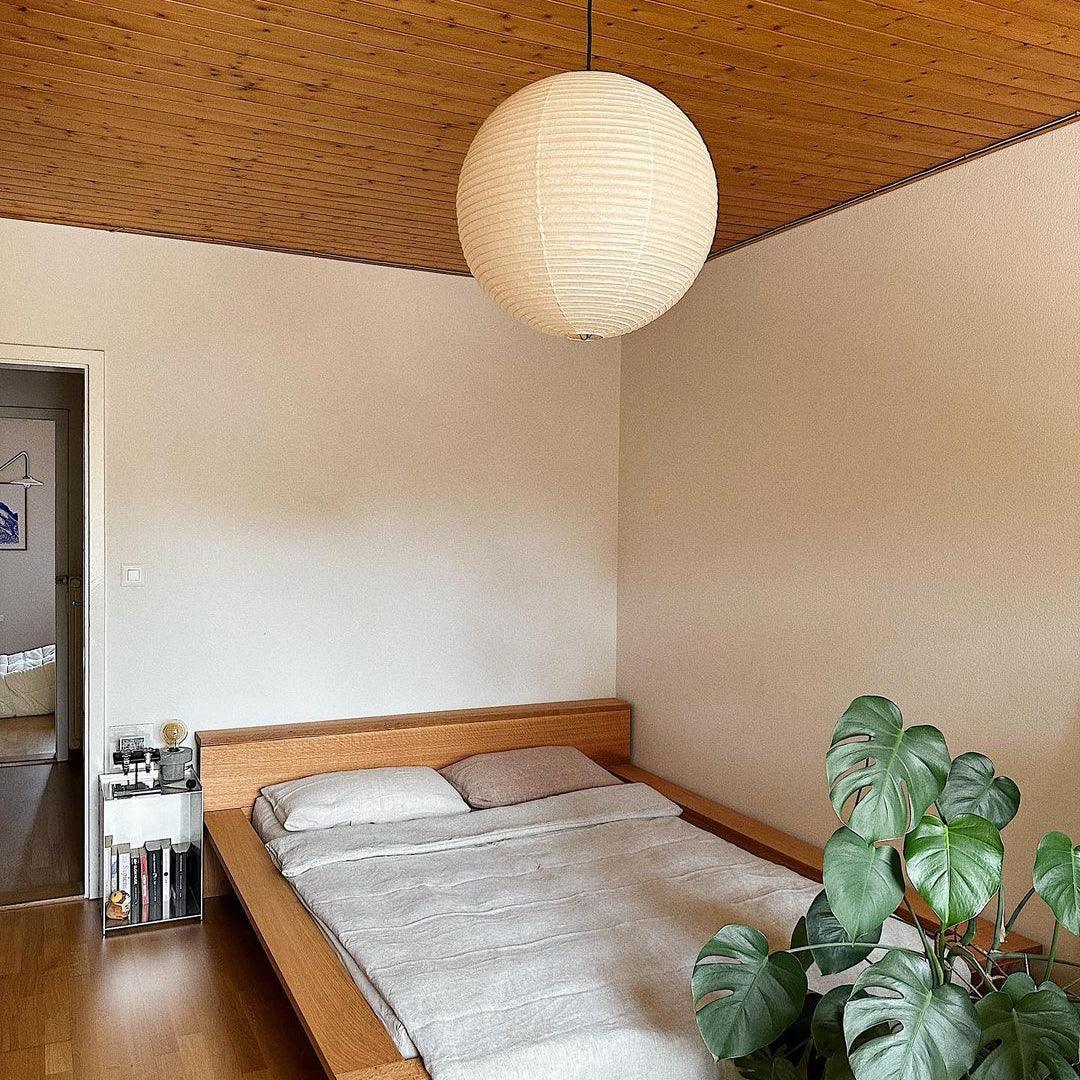 Akiréa | Suspension Ronde – Inspiration Japonaise et Lumière Apaisante