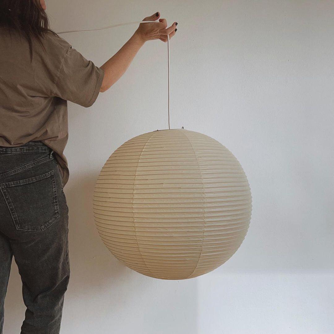 Akiréa | Suspension Ronde – Inspiration Japonaise et Lumière Apaisante