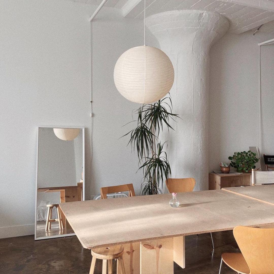 Akiréa | Suspension Ronde – Inspiration Japonaise et Lumière Apaisante