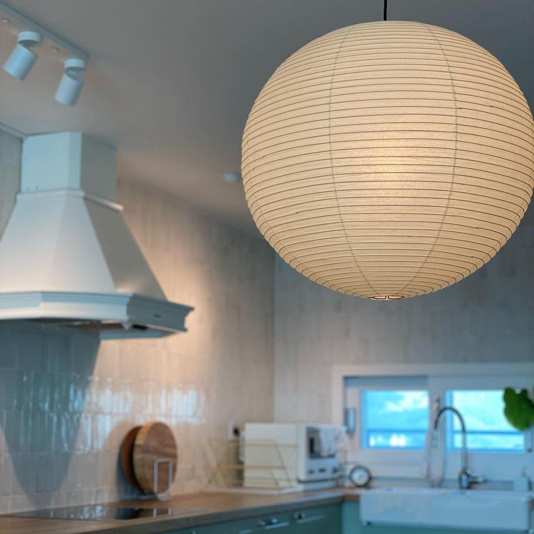 Akiréa | Suspension Ronde – Inspiration Japonaise et Lumière Apaisante