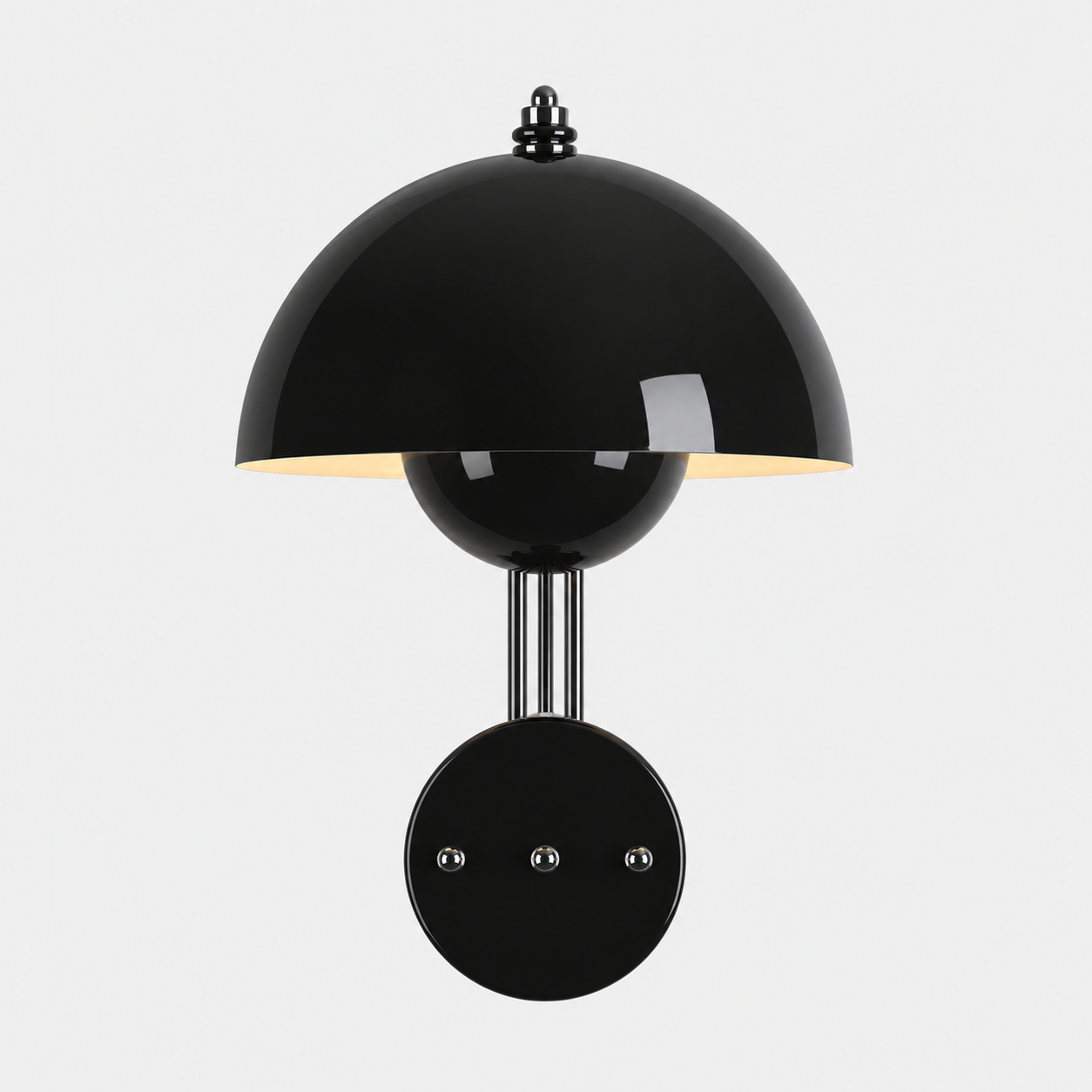 Amélys | Applique Murale LED – Design Floral & Ambiance Poétique Noir