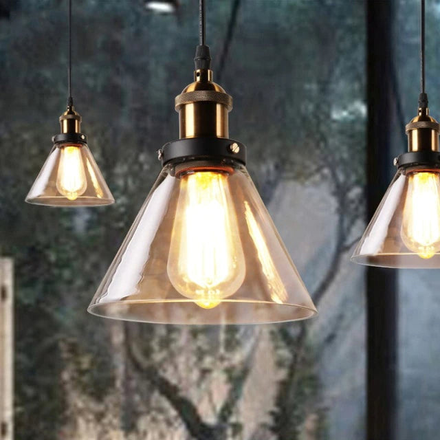 Écloria | Suspension Art Déco – Design rétro, E27 universel