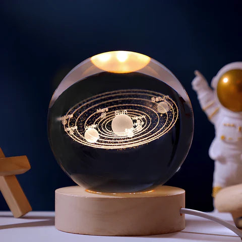 Astrophere - Lampe Décorative Sphérique Avec Socle
