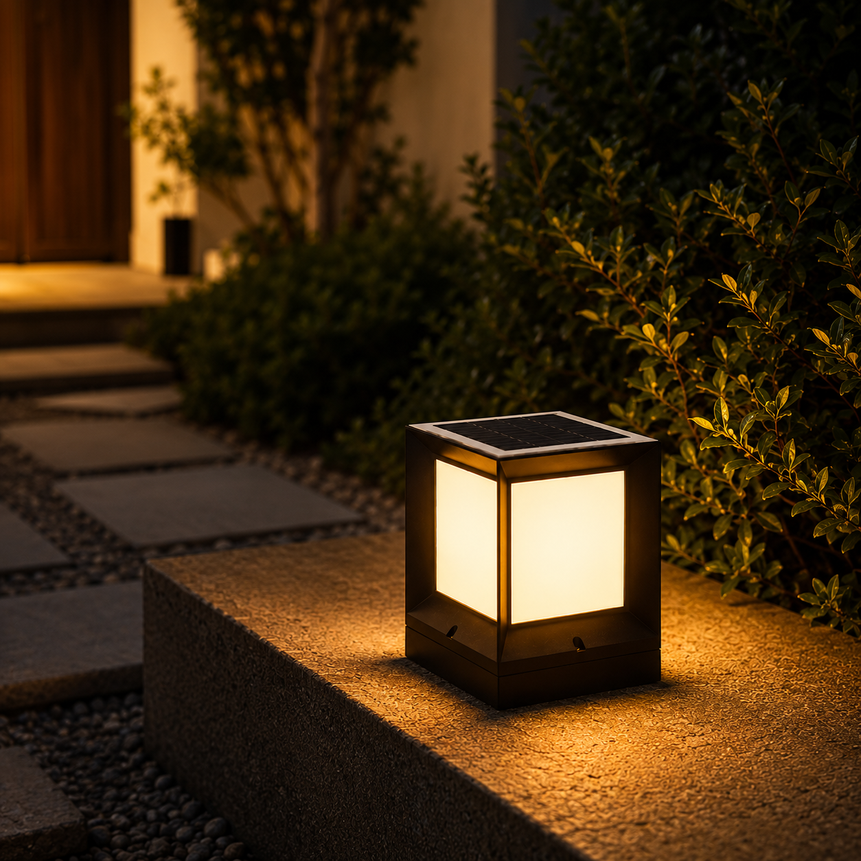 Calyra | Lampe Debout Extérieure – Éclairage Moderne et Élégant pour Allée et Jardin