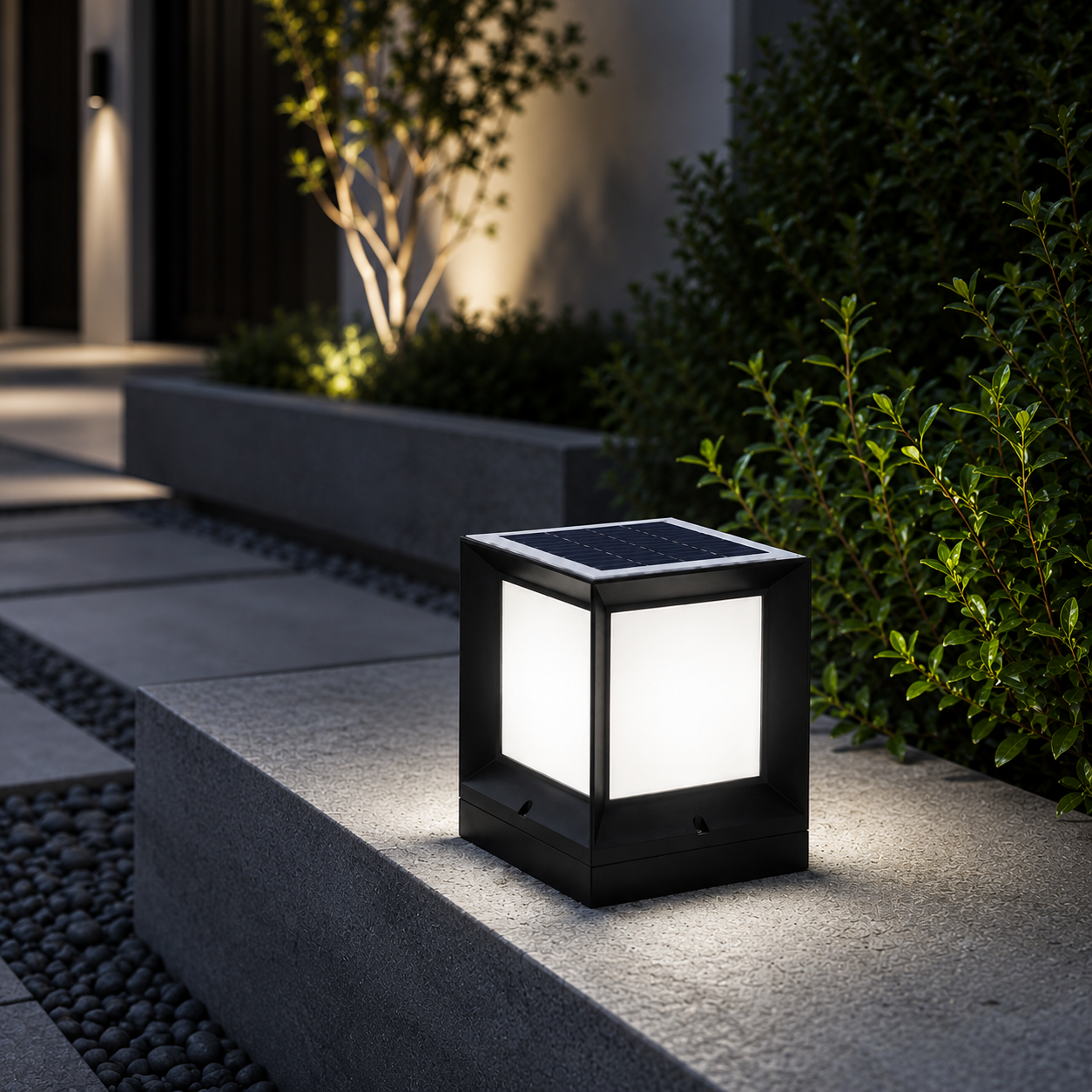 Calyra | Lampe Debout Extérieure – Éclairage Moderne et Élégant pour Allée et Jardin