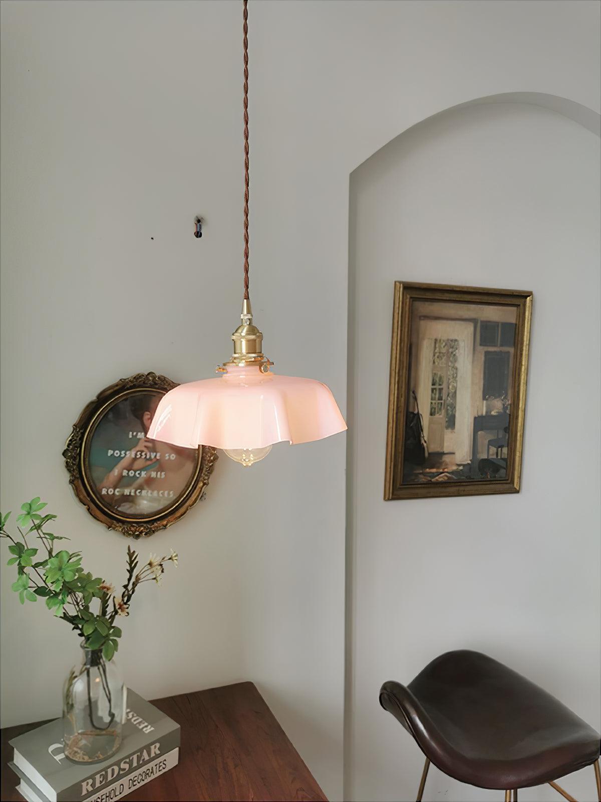 Plisséra | Suspension Vintage – Style Français et Charme Rétro