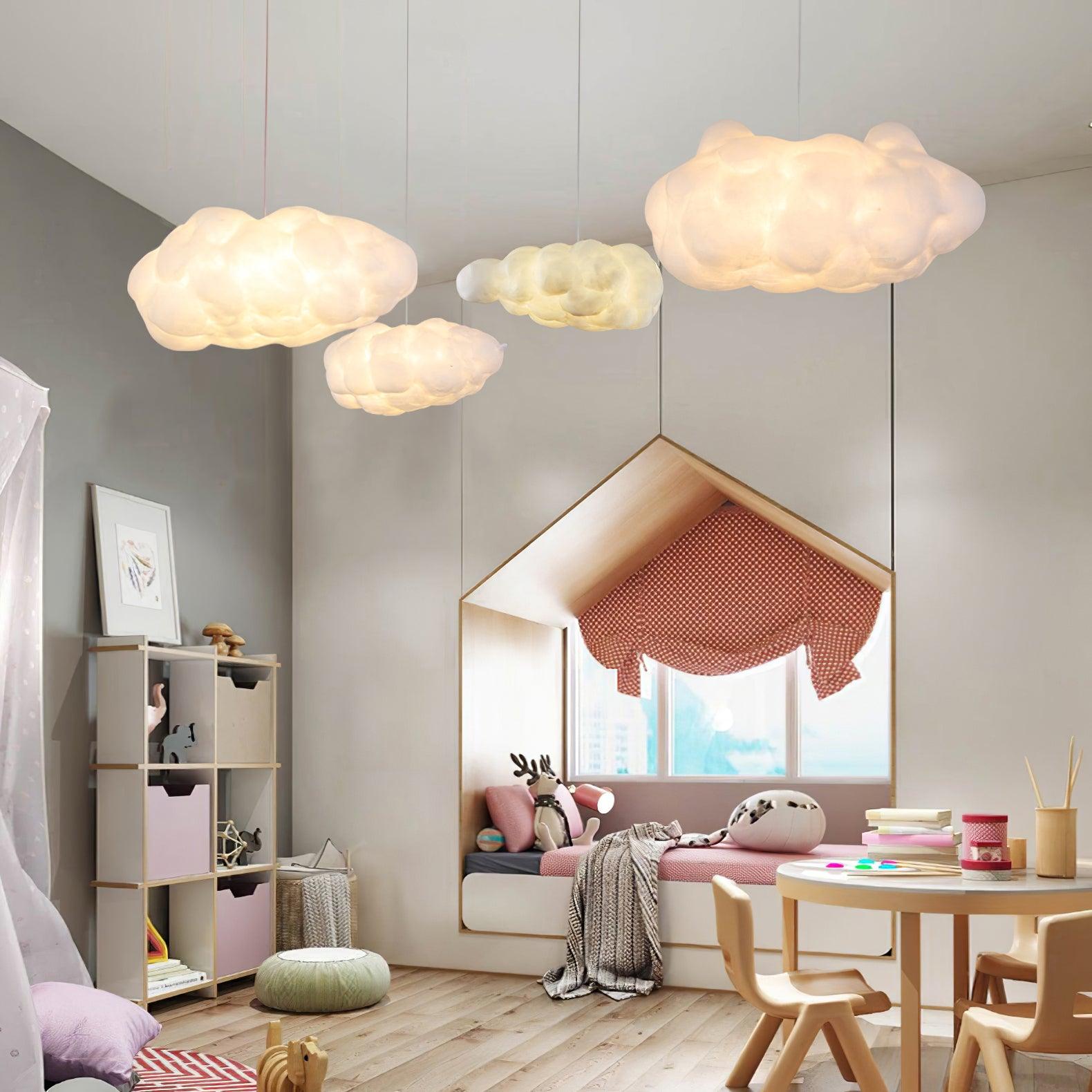 Céliora | Lustre Nuage – Ambiance Céleste et Atmosphère Relaxante