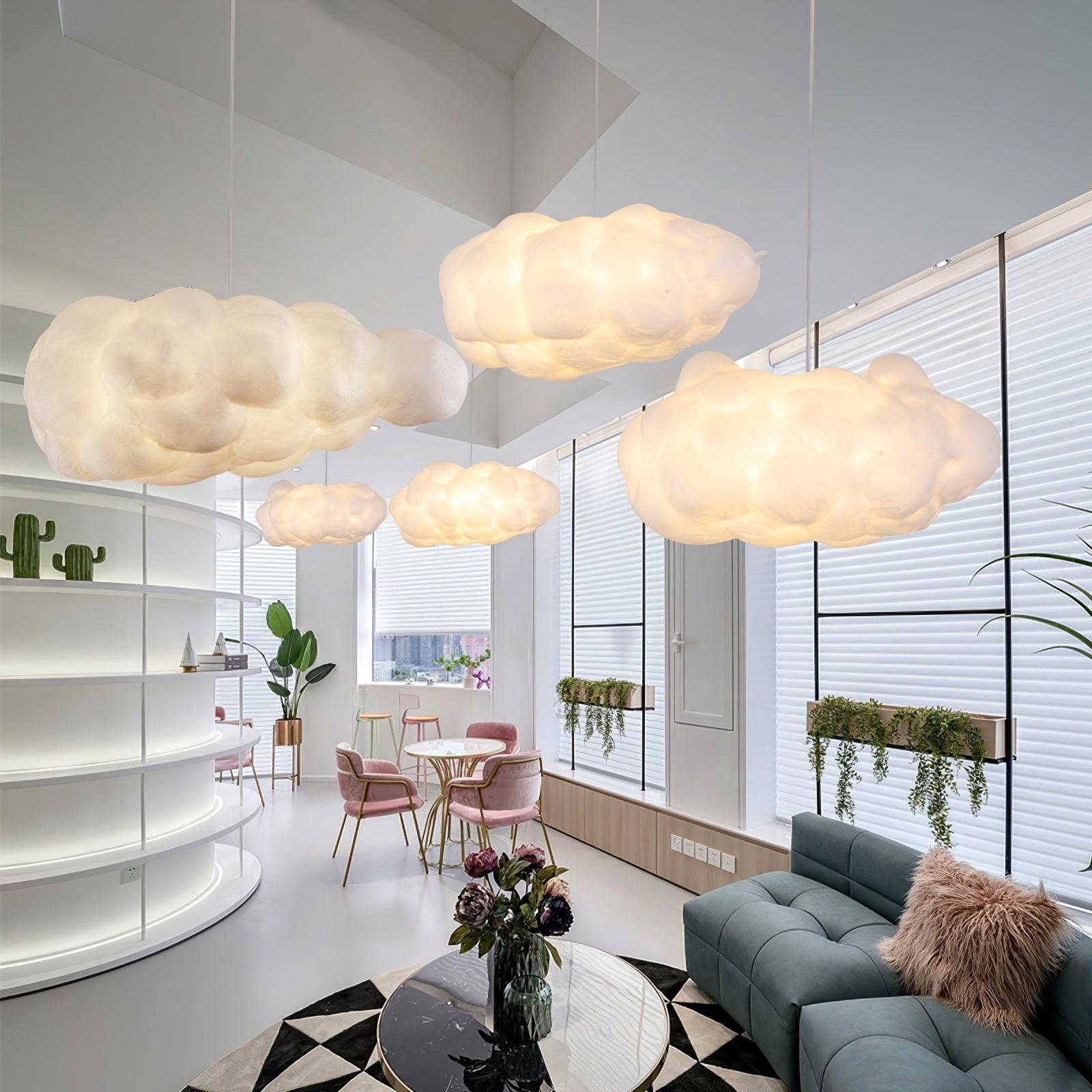 Céliora | Lustre Nuage – Ambiance Céleste et Atmosphère Relaxante