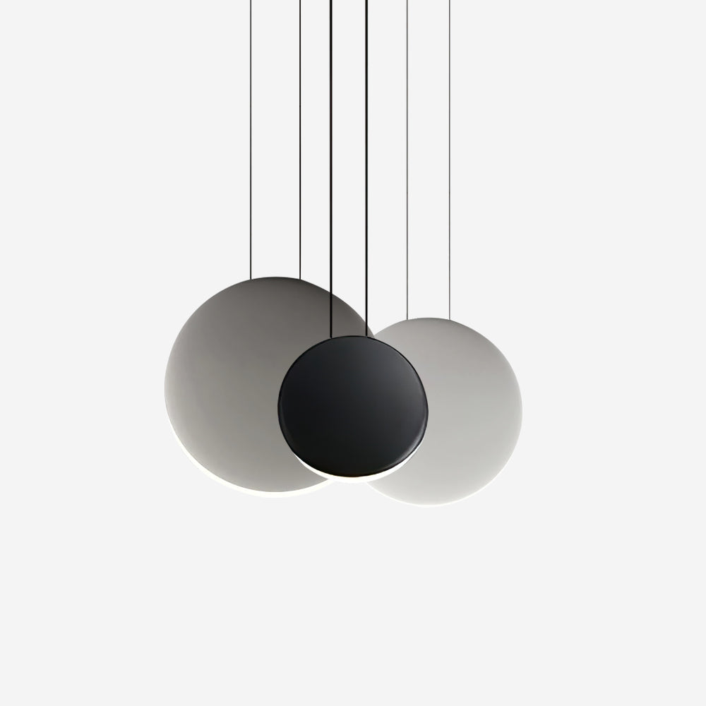 Orbélis | Lampe Suspendue – Orbes flottants LED intégrée