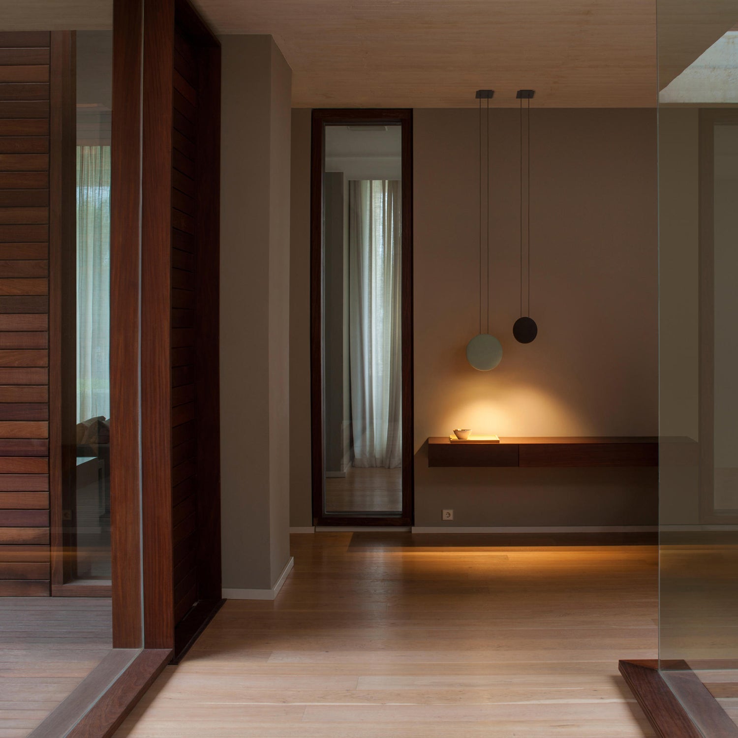 Orbélis | Lampe Suspendue – Orbes flottants LED intégrée