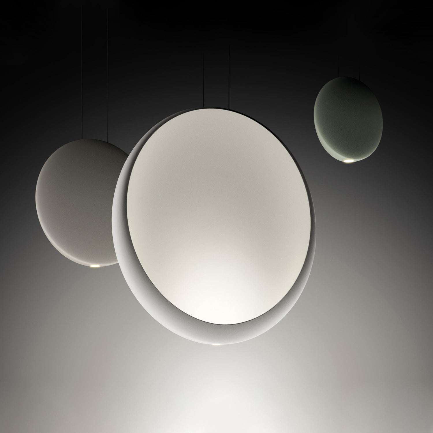 Orbélis | Lampe Suspendue – Orbes flottants LED intégrée