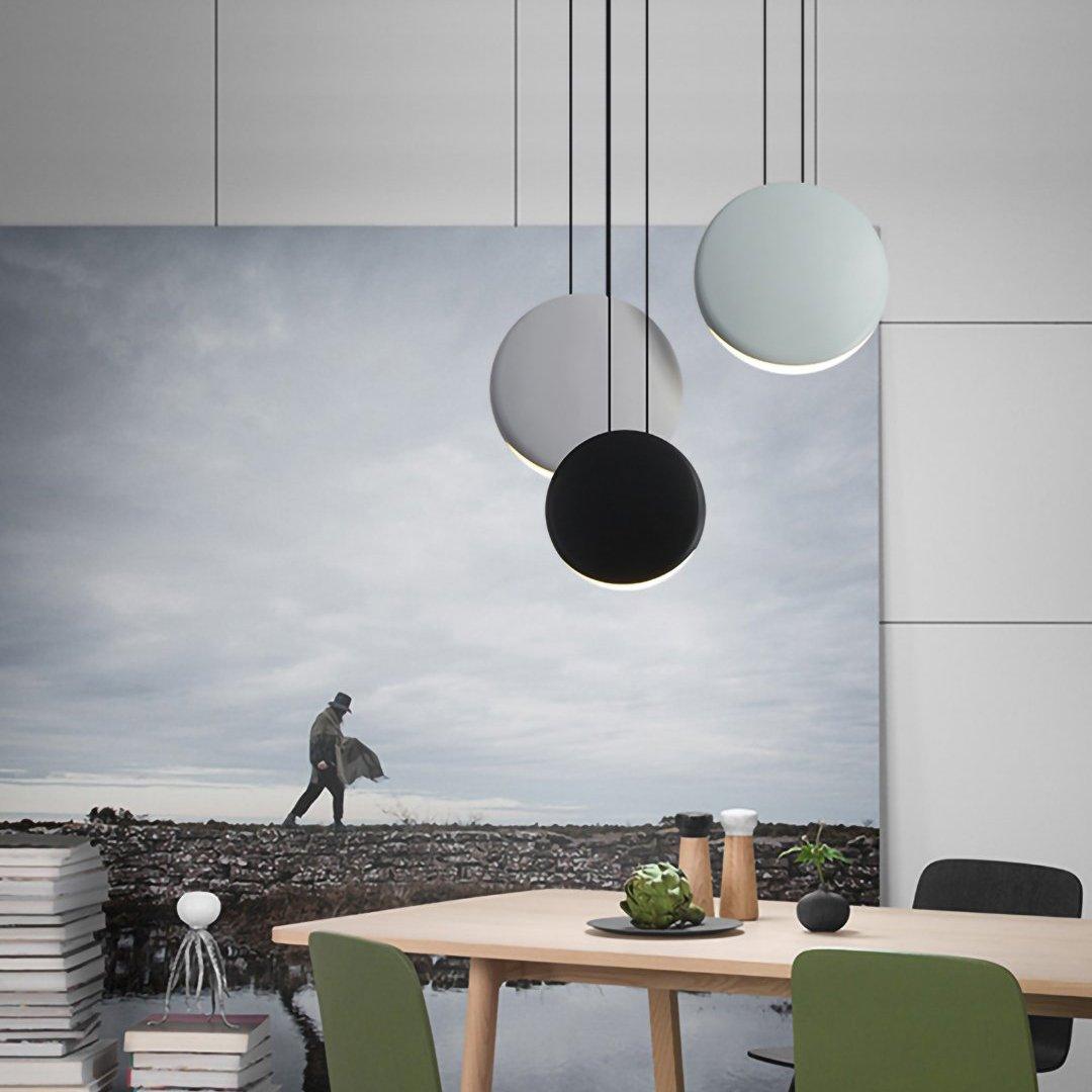 Orbélis | Lampe Suspendue – Orbes flottants LED intégrée