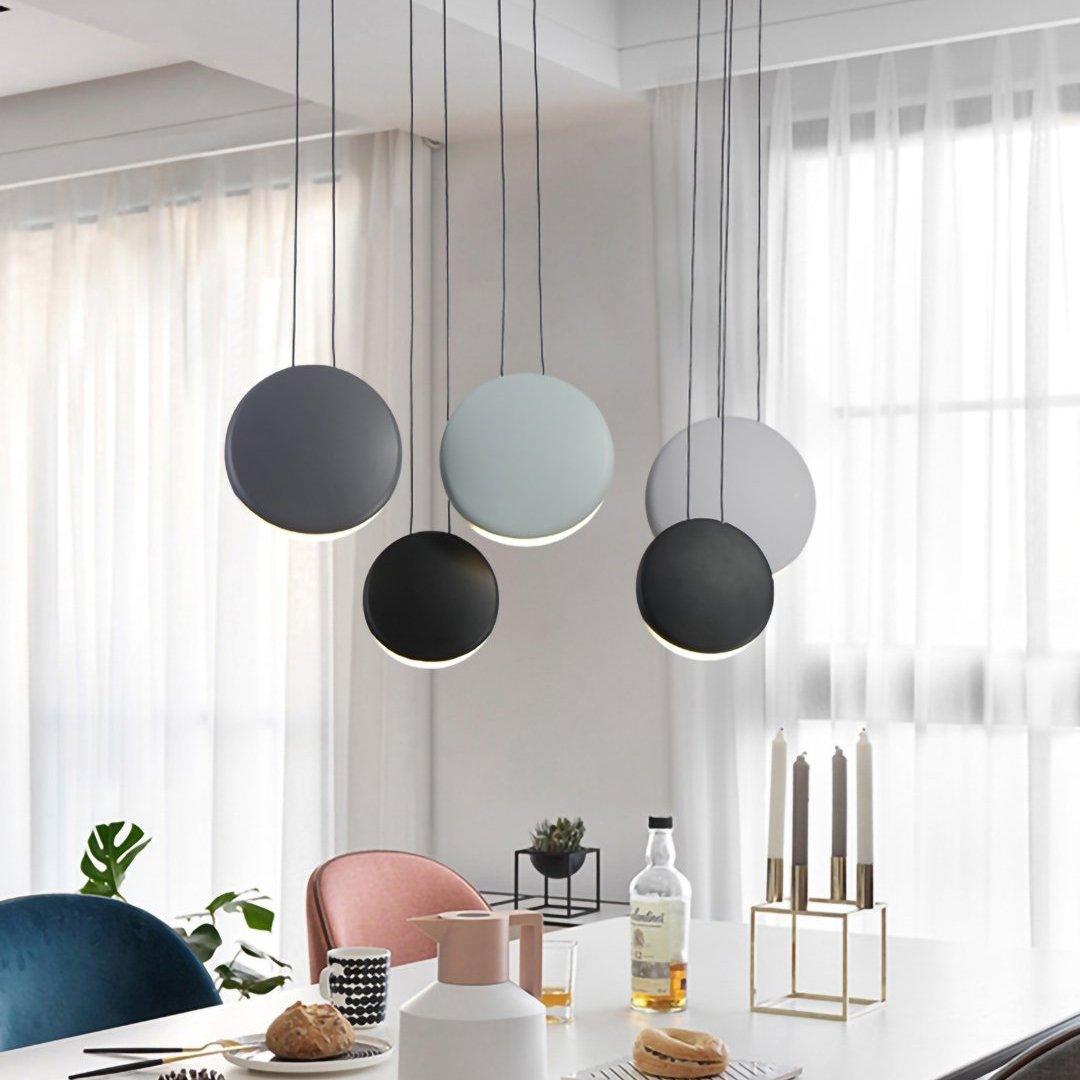 Orbélis | Lampe Suspendue – Orbes flottants LED intégrée