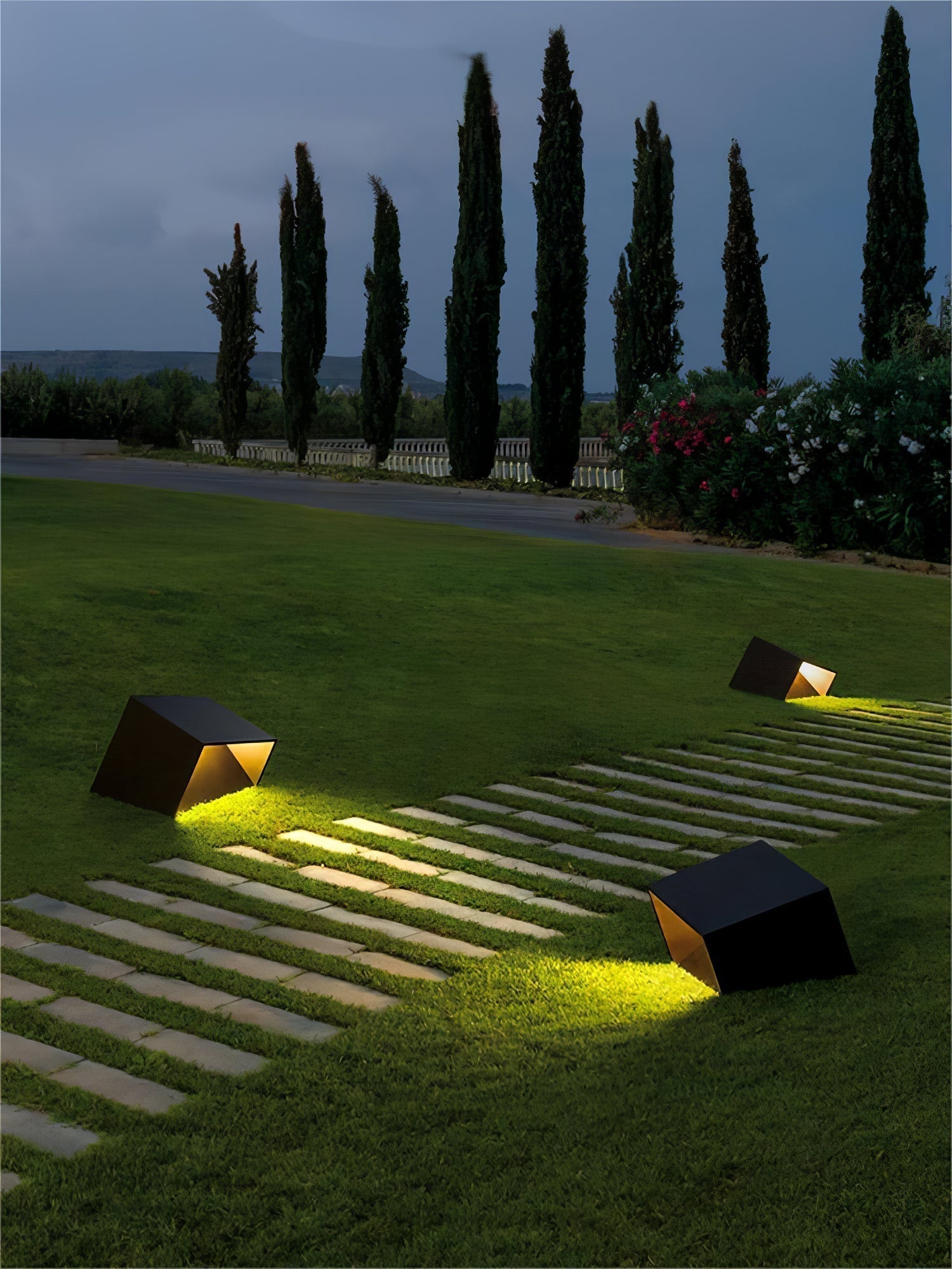 LightCube | Lampe de Jardin – Éclairage LED Moderne et Étanche