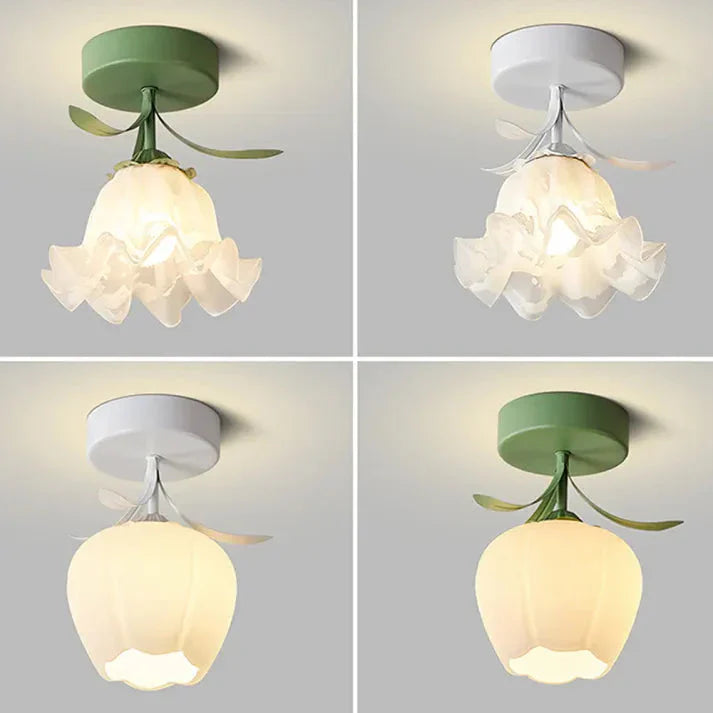 Claréa | Lampe de Plafond – Charme Tiffany Intemporel
