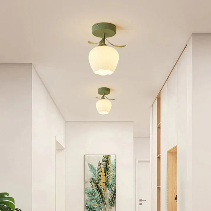 Claréa | Lampe de Plafond – Charme Tiffany Intemporel