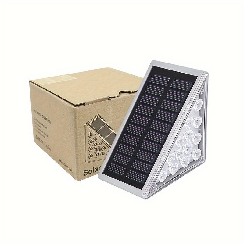 Éclairage Solaire Extérieur Étanche IP65 – Luminaire Solaire de Marche Autonome avec 10 Heures d'Éclairage, Installation Facile 3