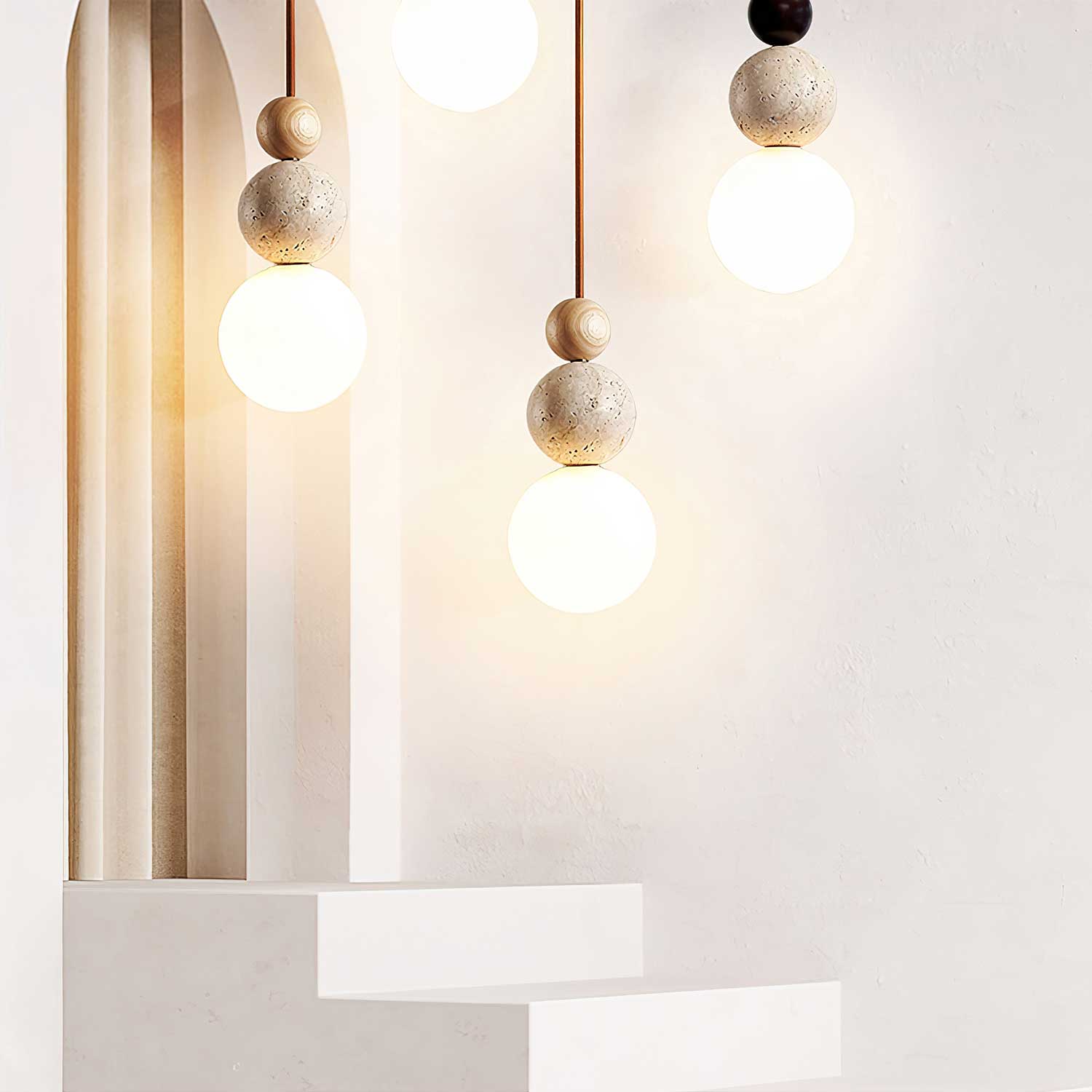 Terranova | Lampe Suspendue – Élégance naturelle design harmonieux