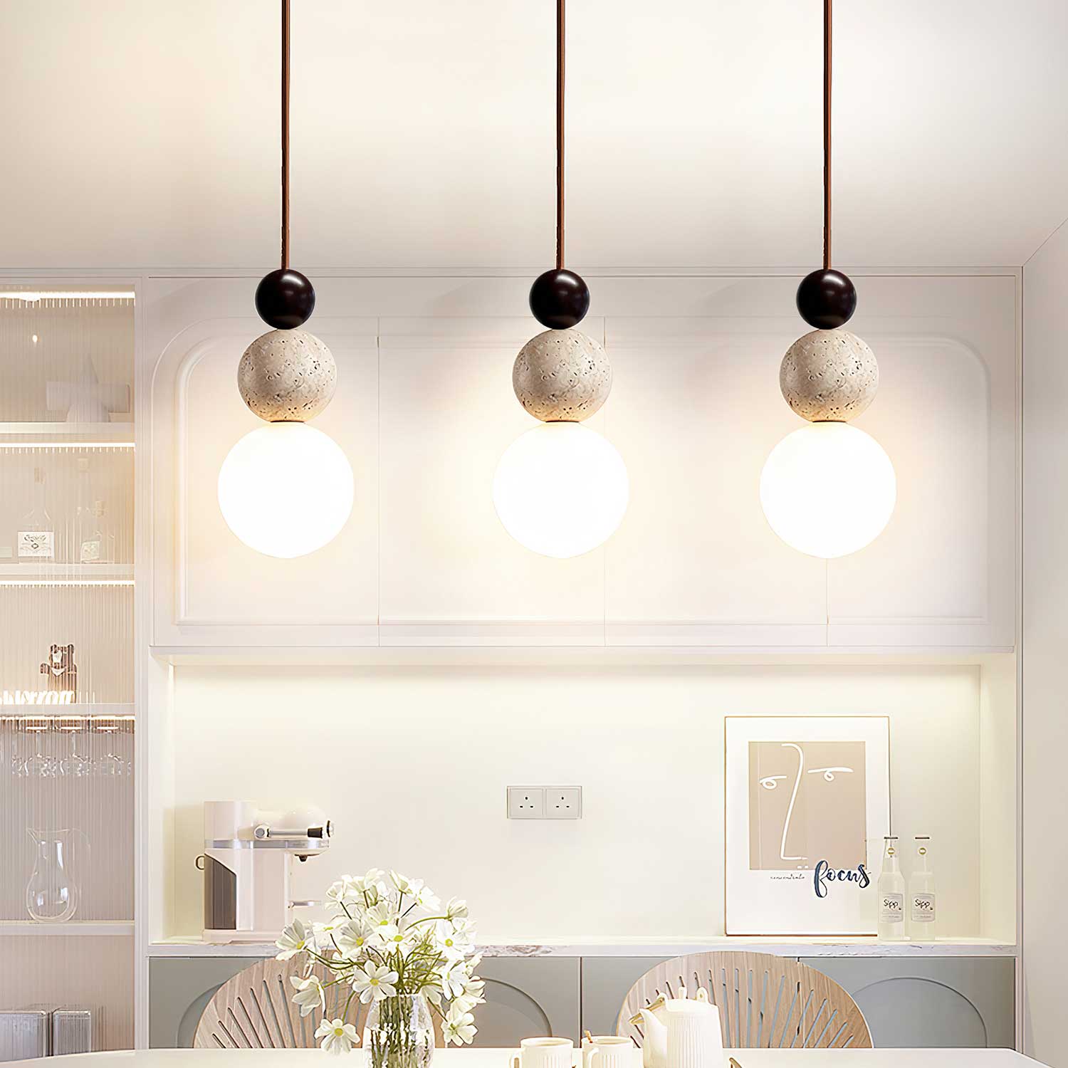 Terranova | Lampe Suspendue – Élégance naturelle design harmonieux