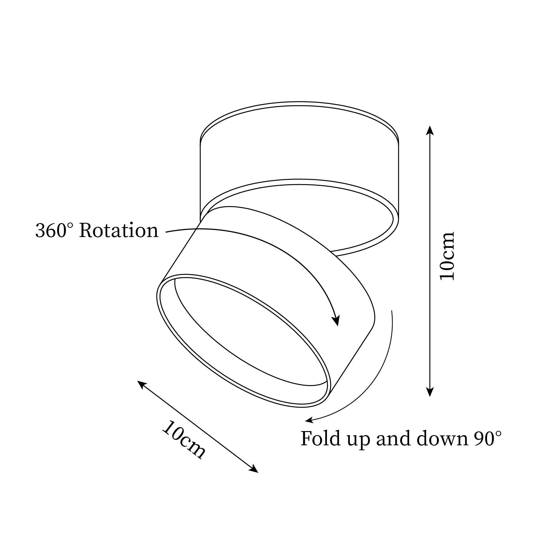 Seravine | Lampe de Plafond – Design Orientable et Ambiance Élégante