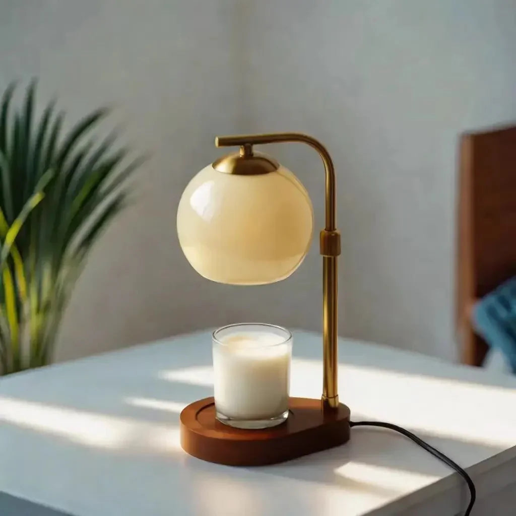 Fondea - Lampe Chauffe-Bougie Élégante