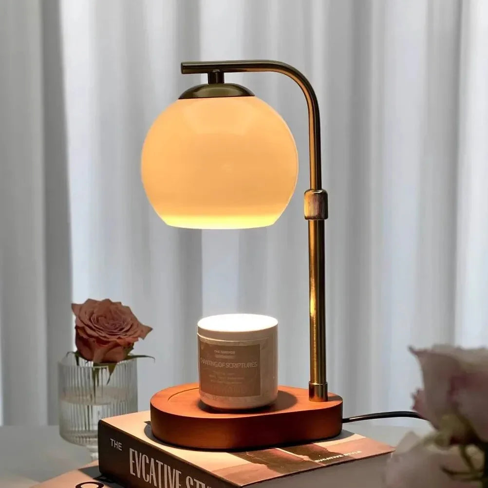 Fondea - Lampe Chauffe-Bougie Élégante
