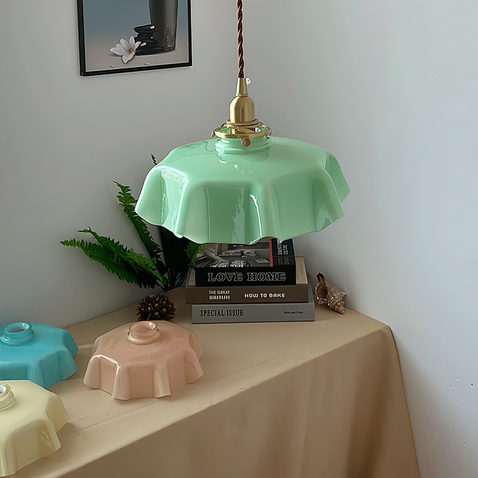 Plisséra | Suspension Vintage – Style Français et Charme Rétro