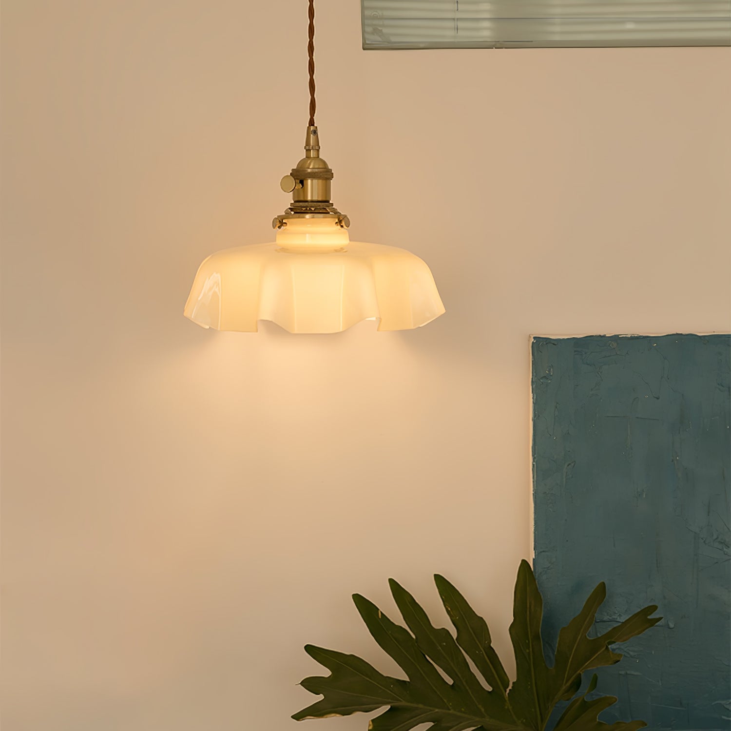 Plisséra | Suspension Vintage – Style Français et Charme Rétro