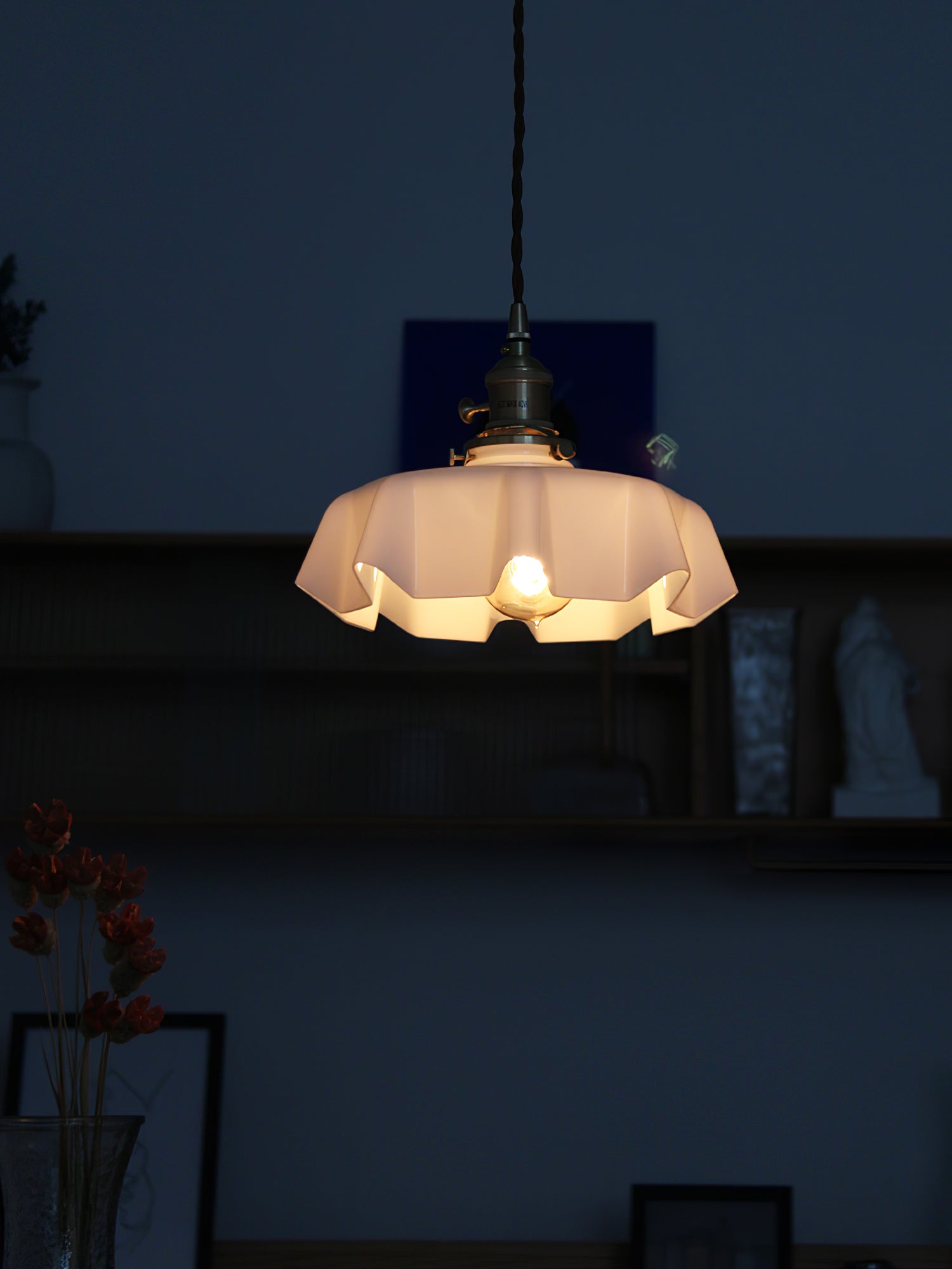 Plisséra | Suspension Vintage – Style Français et Charme Rétro