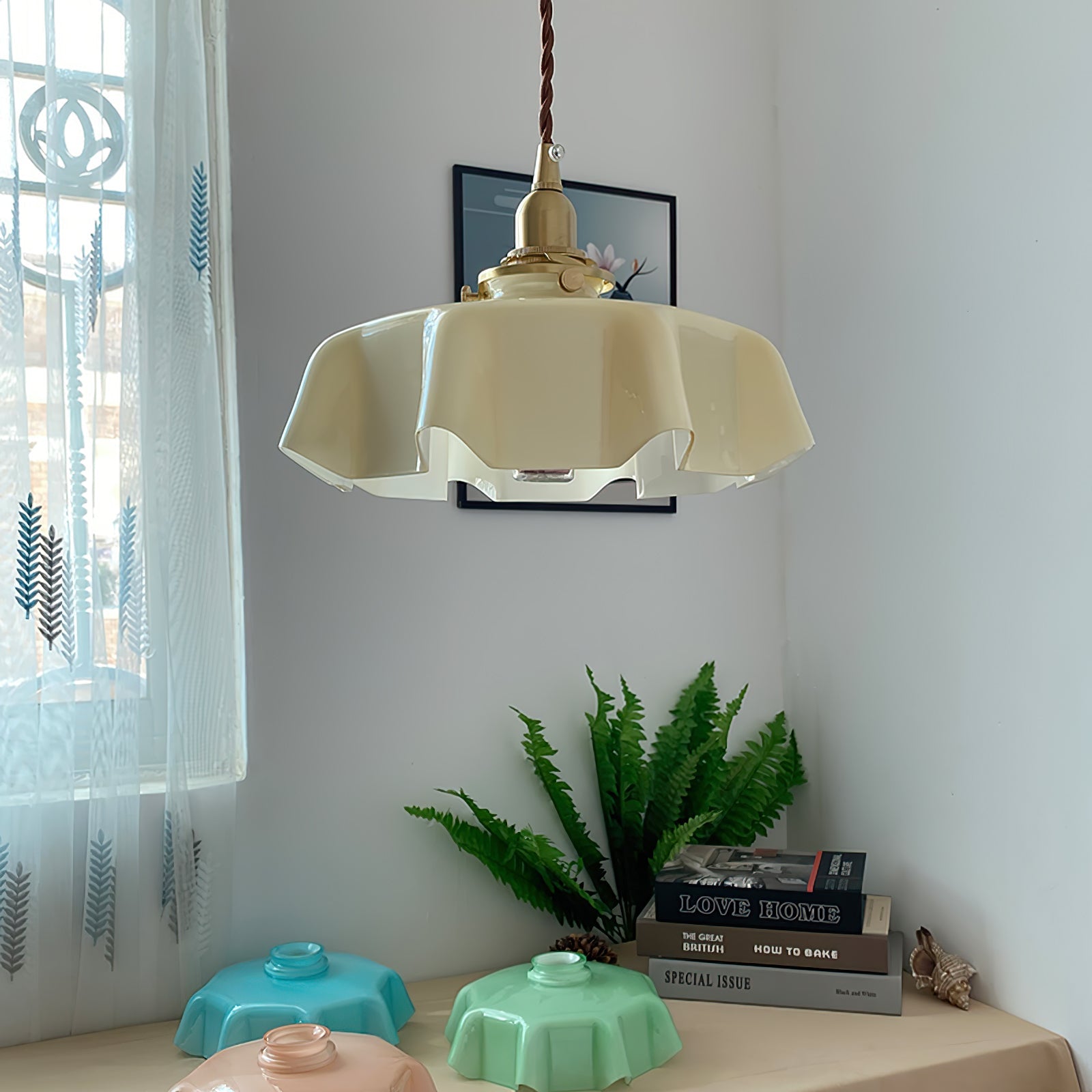 Plisséra | Suspension Vintage – Style Français et Charme Rétro