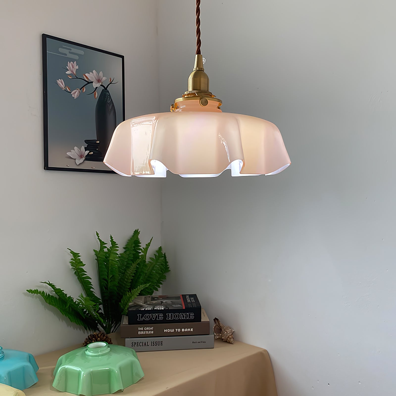 Plisséra | Suspension Vintage – Style Français et Charme Rétro