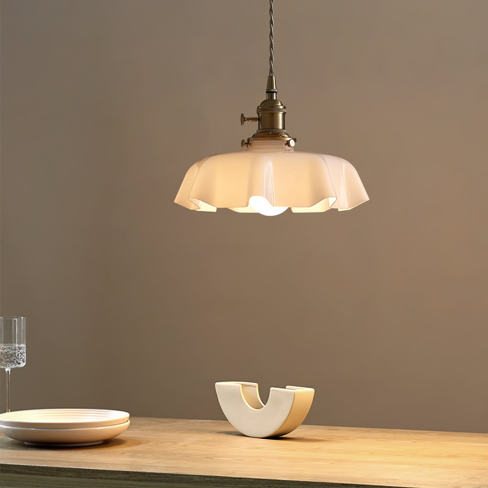 Plisséra | Suspension Vintage – Style Français et Charme Rétro