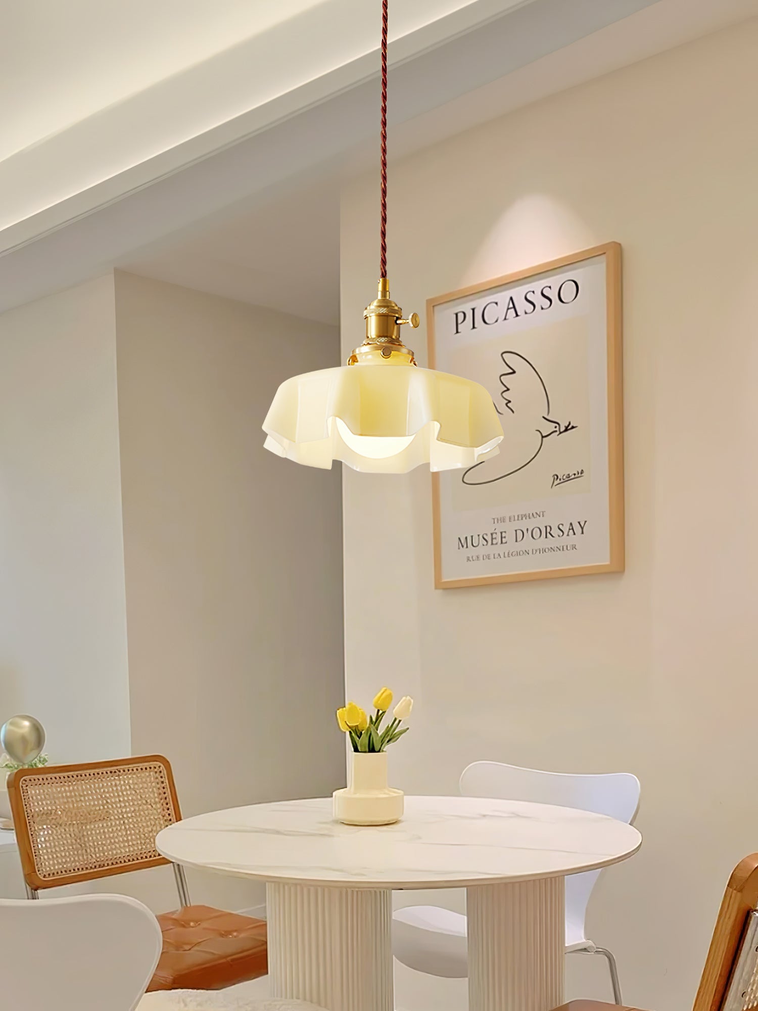 Plisséra | Suspension Vintage – Style Français et Charme Rétro