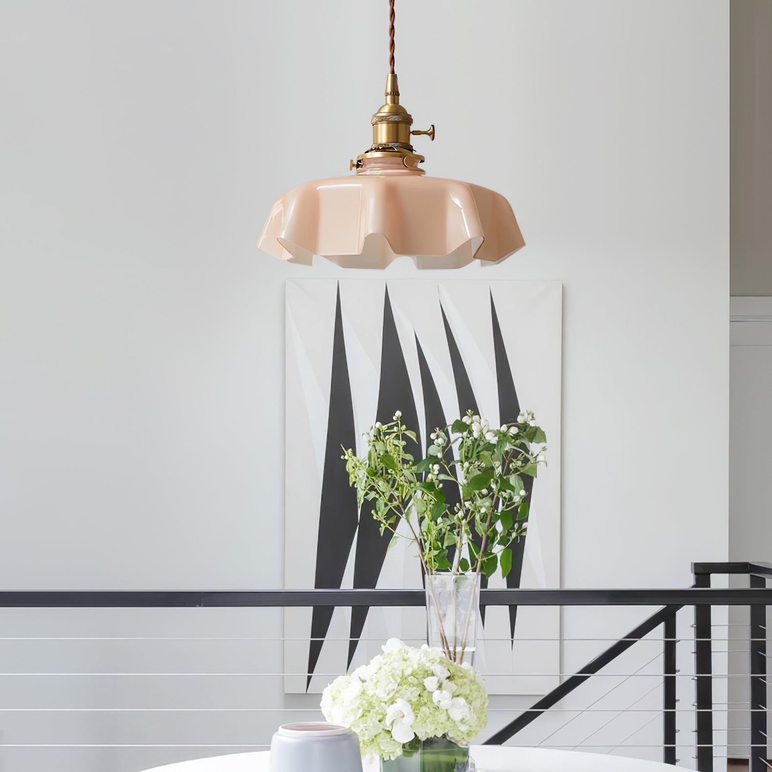 Plisséra | Suspension Vintage – Style Français et Charme Rétro