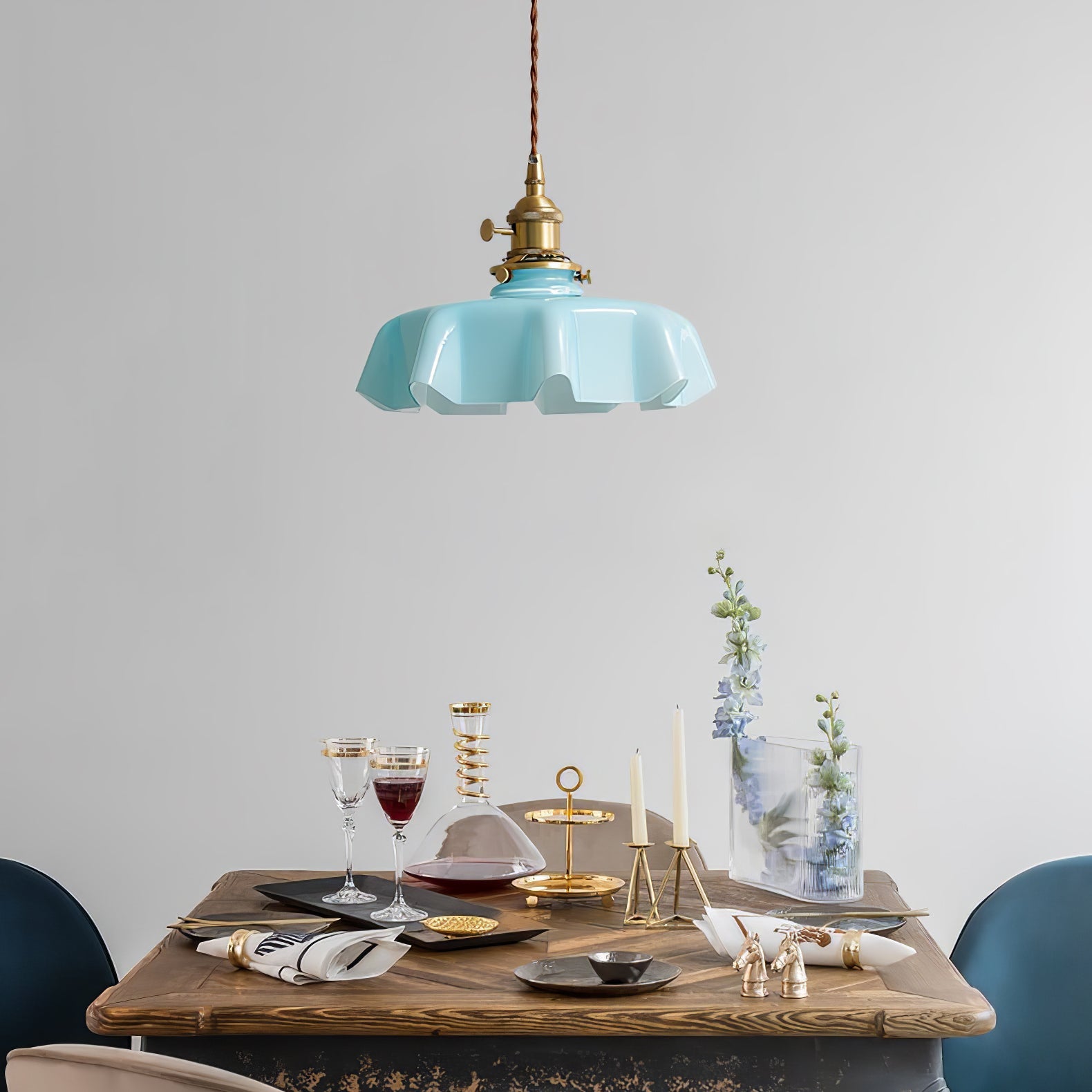 Plisséra | Suspension Vintage – Style Français et Charme Rétro