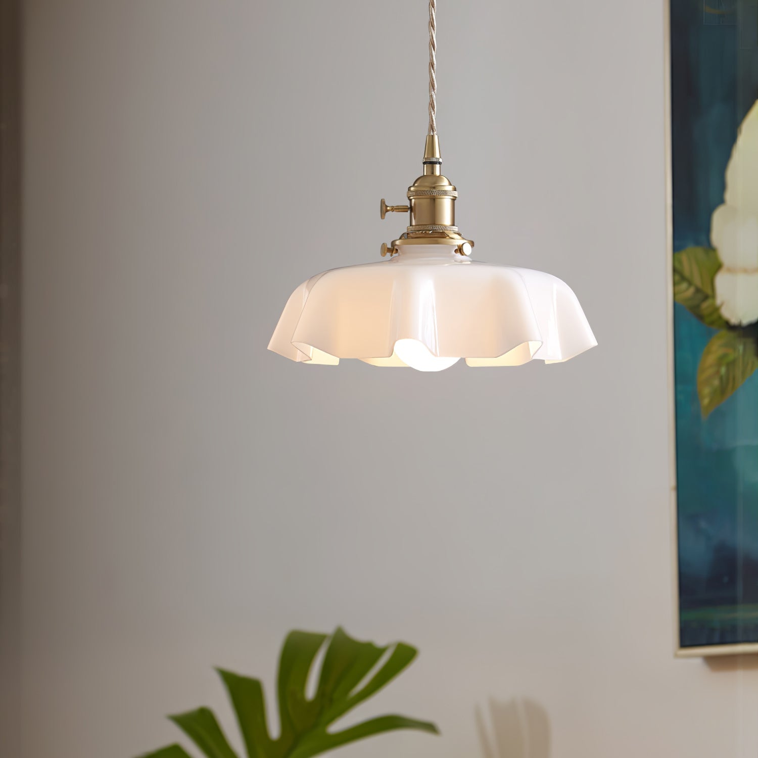 Plisséra | Suspension Vintage – Style Français et Charme Rétro