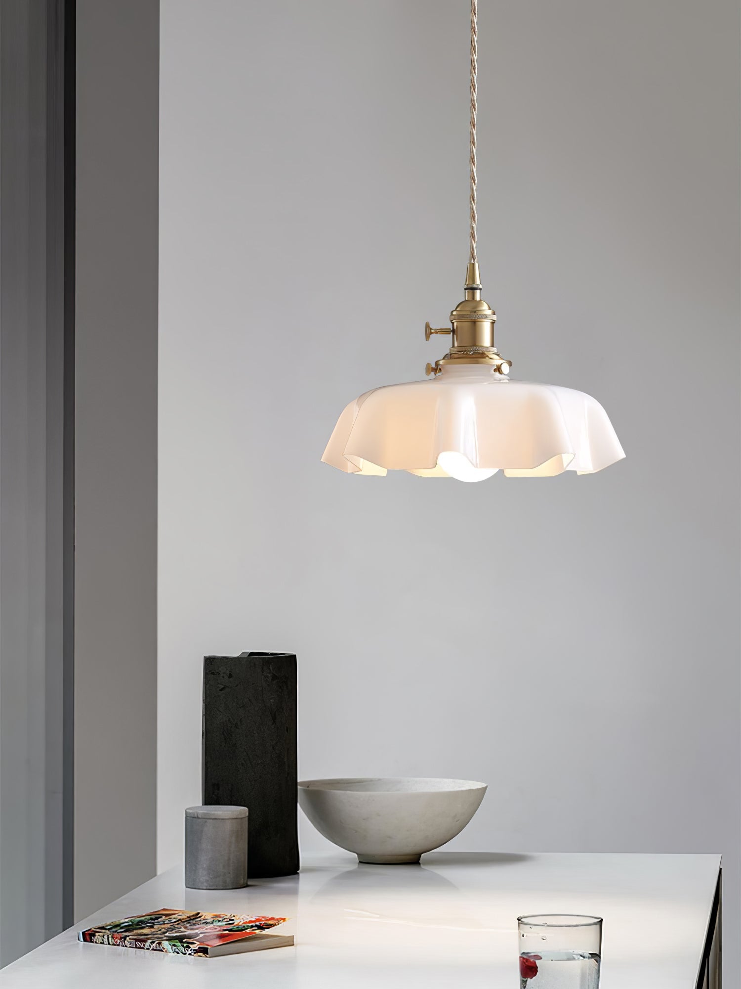 Plisséra | Suspension Vintage – Style Français et Charme Rétro
